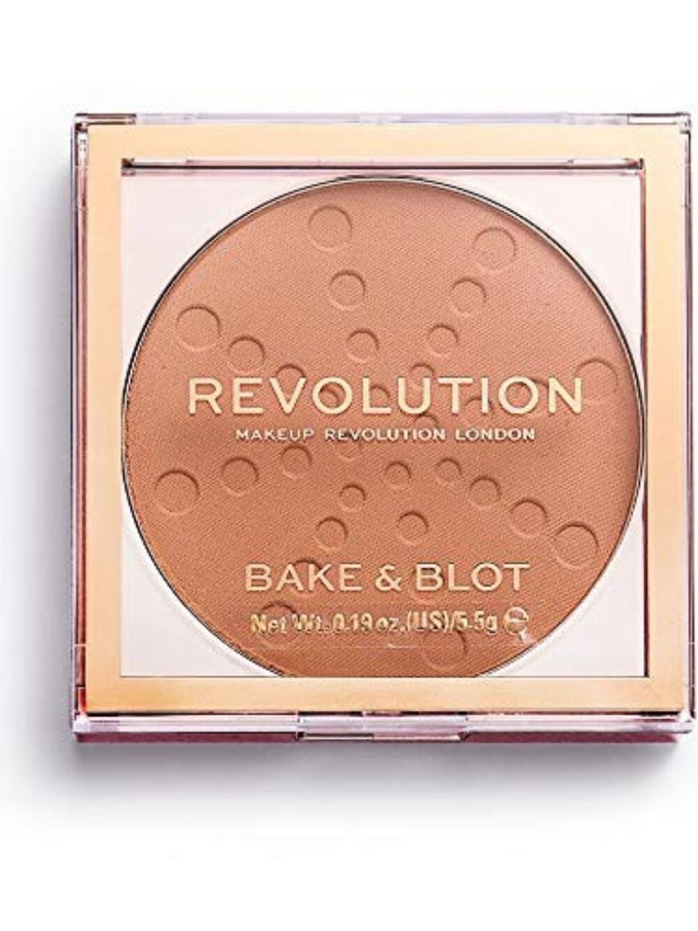 Revolution Beauty Bake & Blot Setting Powder - Peach